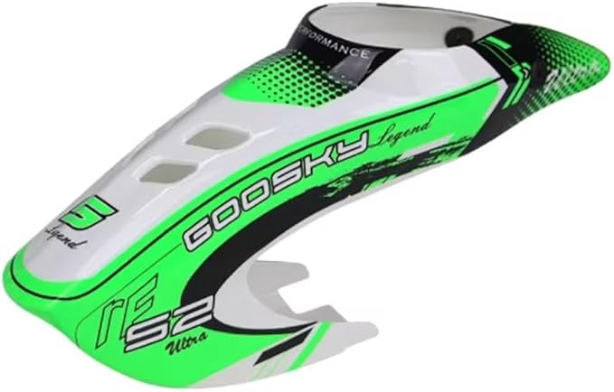 GOOSKY S2 Ultra Helicopter Complete Set of Original Spare &amp Replacement Parts (Green Nose Cone)