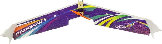 DW Hobby Electric Micro Flying Wing 1000mm Rainbow ZAGI Plane to Build (E0601)