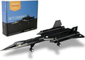 ArtorBricks SR-71 Reconnaissance Blackbird Airplane Military Building Set - 183 Piece Model Kit for Adults Collectors &amp Hobbyists