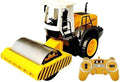 RC Truck Remote Control Road Roller Rigid Road Roller Heavy Duty Steamroller Boy Toy Car Rc Construction Site Vehicle Grader Alloy Model Rc Engineetruck Toys