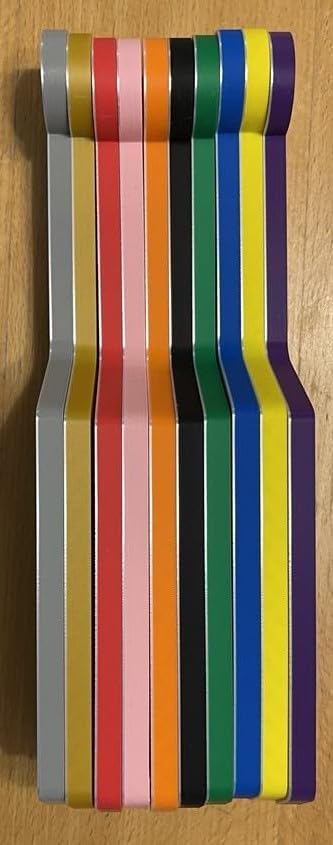 3D Printed Pegs and Jokers Board Game Sets Complete with Cards and Storage Bag (2-10 Player 64 Pieces)