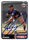 Sports Memorabilia Autograph Warehouse 344121 J.C. Romero Autographed Baseball Card - Minnesota Twins FT 2003 Topps Total No. 670
