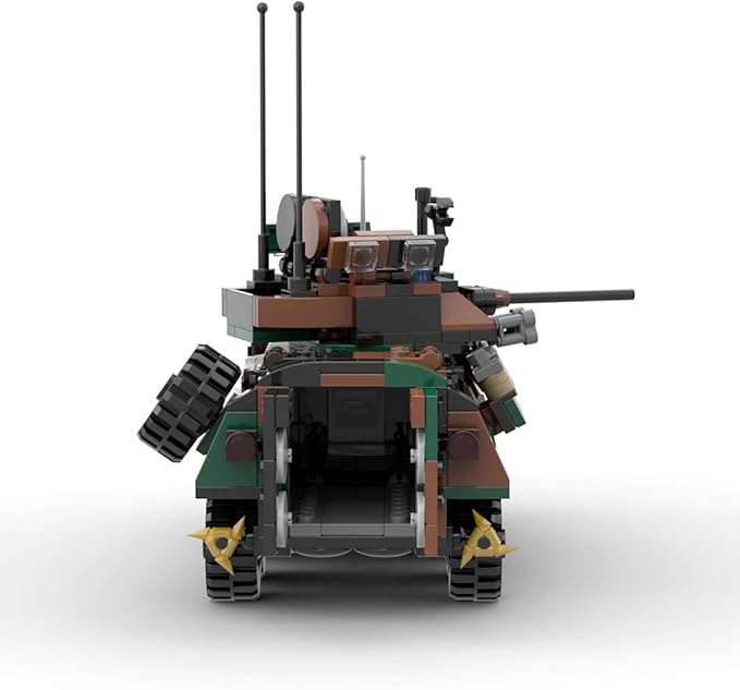 LAV-25 Infantry Fighting Vehicle Building Blocks and Construction Toy Collectible WW2 Military-Themed Model to Build and Display Great Gift (476PCS)