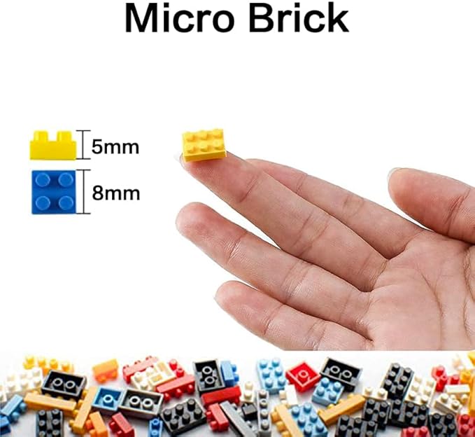 2801Pcs Swan Castle Architecture Micro Building Bricks Model Kit for Adults – Detailed Architectural Display Model – Ages 14+