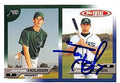 Autograph Warehouse 302134 2005 Topps Jonny Gomes Autographed No.700 Baseball Card - Tampa Rays