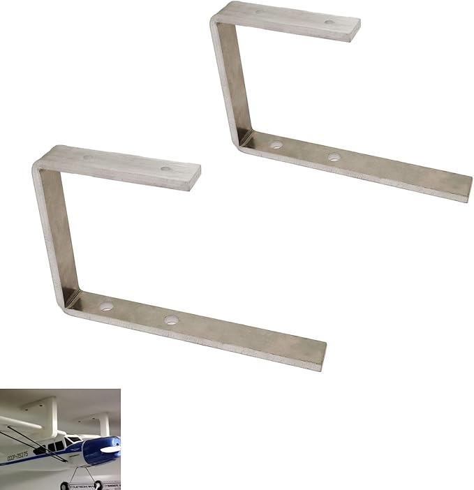Alloy Wall Mount for RC Airplane Bracket for Small &amp Medium RC Airplanes Metal Hanger