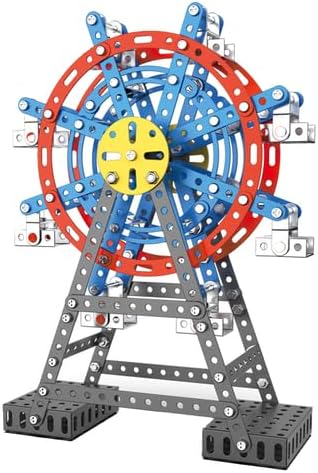 Building Sets STEM Assembly Metal Toys Ferris Wheel Model Kit Engineering Building kit for Adults and Teens Parent-Child Interaction Construction Sets Gifts for Kids 8-16