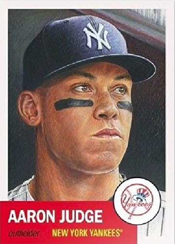 2018 Topps Living Set Card #1 - Aaron Judge New York Yankees Baseball Card - SP Short Print #1