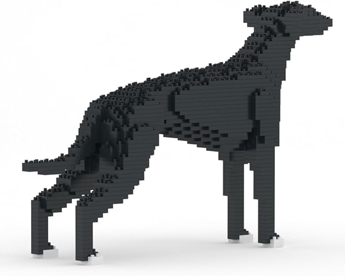 JEKCA Greyhound 01S-M02 | Dog Plastic Building Blocks | Age 14+