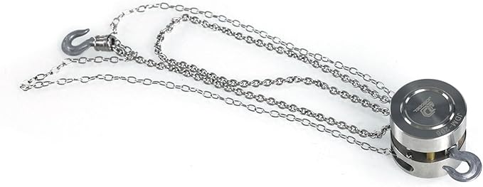 TOUCAN RC HOBBY US in Stock JDM Metal Chain LiftBlock Tackle Hoist Heavy Duty Load for 1/10 RC Gantry Crane