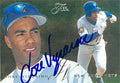 Autograph Warehouse 302056 1995 Fleer Flair Jose Vizcaino Autographed No.387 Baseball card - New York Mets44 SC