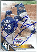 Sports Memorabilia Autograph Warehouse 248129 Derek Norris Autographed Baseball Card - San Diego Padres 2016 Topps Opening Day - No. OD4