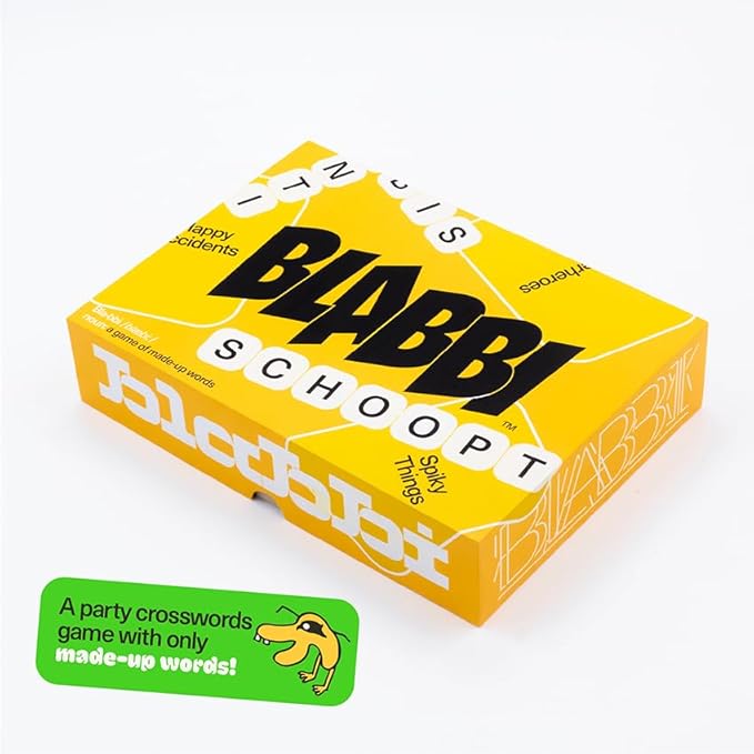 The Game of Made-Up Words. Viral Funny Party Word Board Game for Adults Teens and Kids 14+. Easy to Learn (Base Edition)