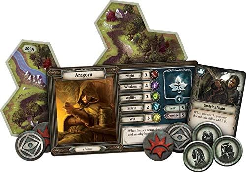 Asmodee The Lord of the Rings Journeys in Middle-Earth Board Game - Epic Cooperative Adventure Game for Kids and Adults Ages 14+ 1-5 Players 60+ Minute Playtime