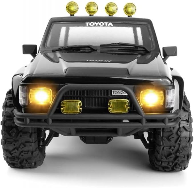 HPI Racing 160802 - Venture18 1985 Toyota Hilux 1/18 Brushless Crawler RTR Black