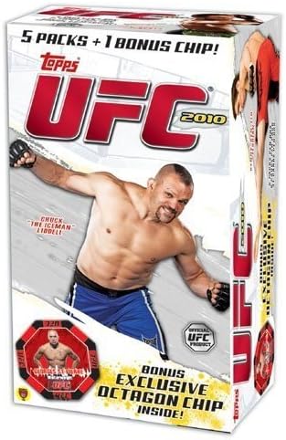 Topps 2010 UFC Series 4 Exclusive Factory Sealed Blaster Box+Octagon Chip!