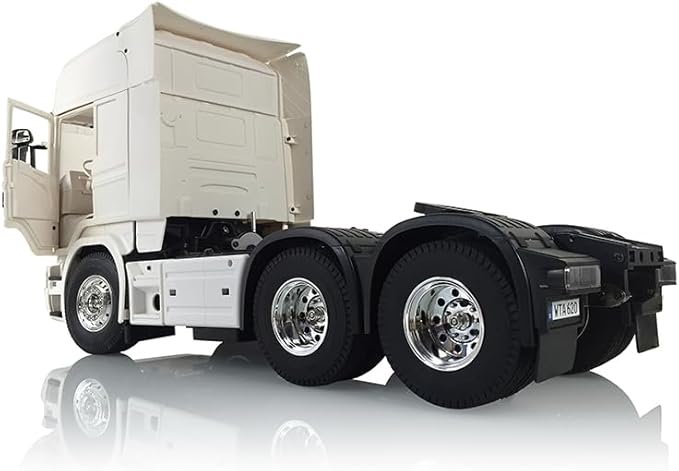 US in Stock 1/14 RC 3Axle Highline Trailer Tractor Truck Car Shell Body 2C Hobby Grade Model for Adult Cab not Assembled.