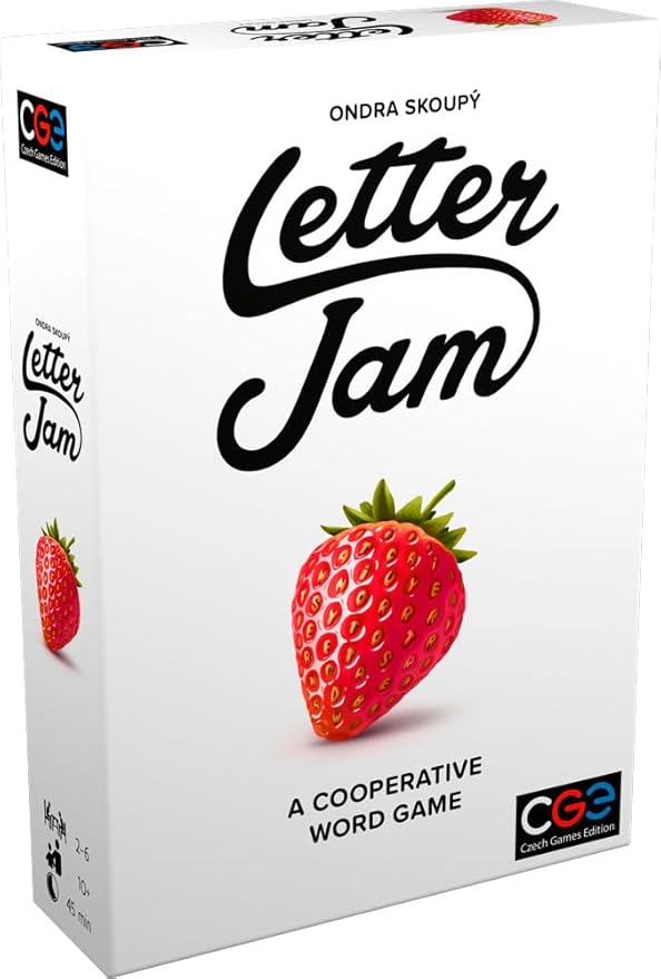 Letter Jam | CGE Board Game | Co-op Word Game for Game Nights &amp Parties
