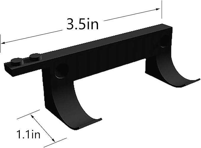 TEYOUYI 24PCS Wall Mount for Any Lego Speed Champions Sets Wall Bracket for Lego Speed of Champions with a Base for The PilotWall Mount for Brick Cars and Figure Black