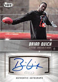 Autograph Warehouse 444621 Appalachian State University 2011 Sage Hit Rookie A78 Brian Quick Autographed Football Card