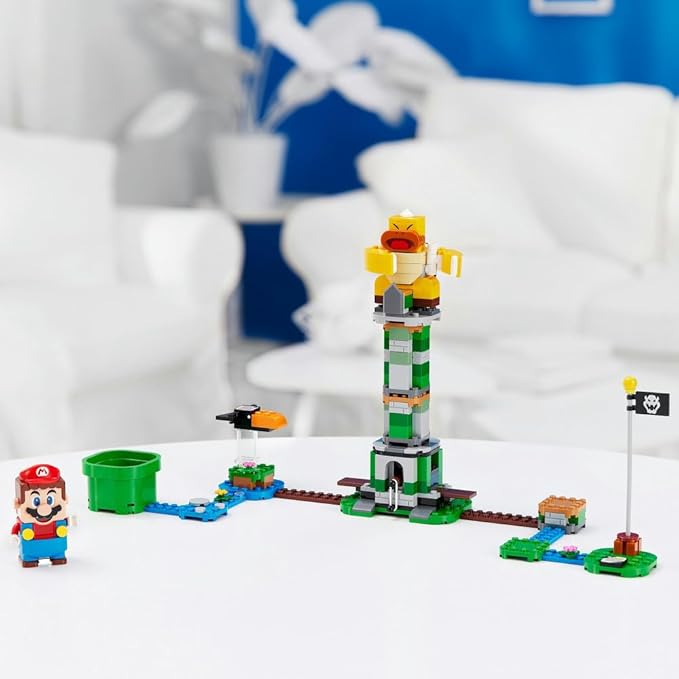 LEGO Super Mario Boss Sumo Bro Topple Tower Expansion Set 71388 Building Kit Collectible Toy for Kids New 2021 (231 Pieces)