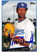 Sports Memorabilia Autograph Warehouse 344529 James McDonald Autographed Baseball Card - Los Angeles Dodgers 2009 Topps No. 208 Rookie