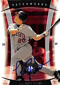 Sports Memorabilia Autograph Warehouse 245255 Lew Ford Autographed Baseball Card - Minnesota Twins 2005 Fleer Patchworks - No. 22