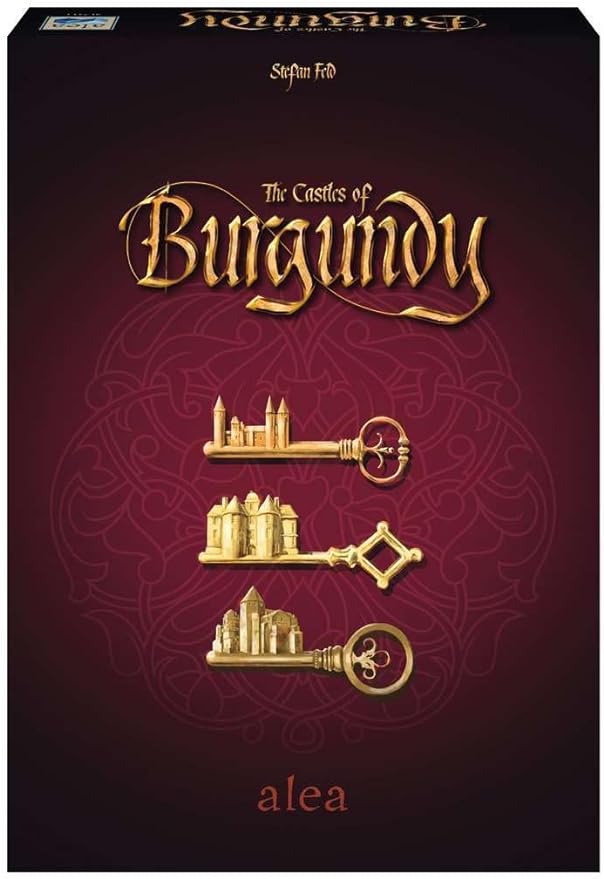 Ravensburger Castles of Burgundy Board Game | Engaging Strategy Game for Ages 12 &amp Up | Ideal for Family Game Night | 20th Anniversary Alea Edition | Rule The Realm Experience with Model:26925