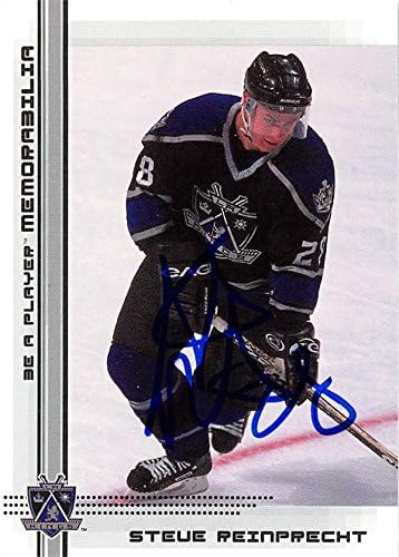 Autograph Warehouse 466103 Steven Reinprecht Autographed Hockey Card44 Los Angeles Kings - 2000 BAP No.461
