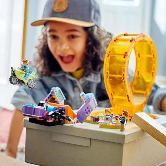 Lego City Stuntz Smashing Chimpanzee Stunt Loop 60338 Building Toy Set for Boys Girls and Kids Ages 7+ (226 Pieces)