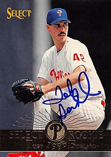 Sports Memorabilia Autograph Warehouse 244698 Toby Borland Autographed Baseball Card - Philadelphia Phillies FT 1995 Pinnacle Select Rookie - No. 214