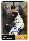 Sports Memorabilia Autograph Warehouse 244486 Bryan Bullington Autographed Baseball Card - Pittsburgh Pirates FT 2003 Topps Total First Year - No. 990 Rookie
