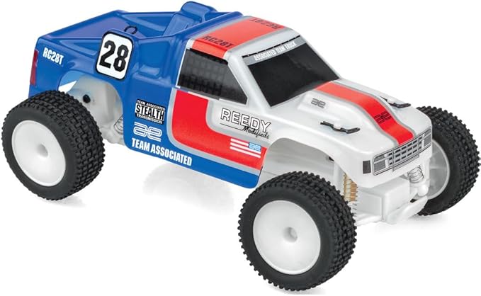 Team Associated 20167 RC28T Zoom RTR Mini Electric Off-Road RC Truck 2.4GHz Ready to Run with USB-C Charging