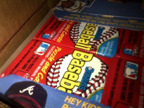 1988 donruss wax box baseball cards 36 packs unopened
