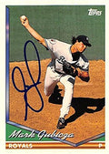 Sports Memorabilia Autograph Warehouse 247243 Mark Gubicza Autographed Baseball Card - Kansas City Royals 1994 Topps - No. 357
