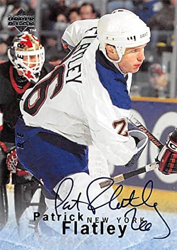 Autograph Warehouse 248985 Patrick Flatley Autographed Hockey Card - New York Islanders 1996 Upper Deck BAP - No. S13