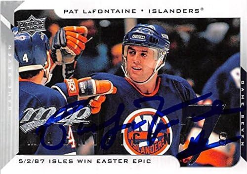 Sports Memorabilia Autograph Warehouse 291646 2008 Upper Deck Pat Lafontaine Autographed Hockey Card - New York Islanders SC