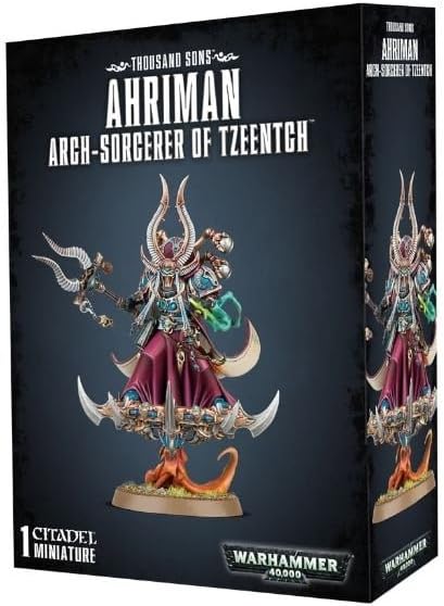 Warhammer 40K Thousand Sons Ahriman Arch-Sorcerer of Tzeentch for 12 years to 99 years