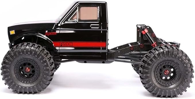Redcat Ascent Fusion 1:10 Scale RC Rock Crawler Brushless Motor 4WD Carbon Fiber Frame Black