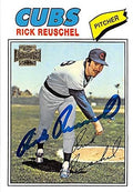 Sports Memorabilia Autograph Warehouse 248524 Rick Reuschel Autographed Baseball Card - Chicago Cubs 2002 Topps Archives - No. 27