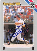 Autograph Warehouse 302113 1989 IMP Little League Wit Steve Garvey Autographed No.26 Baseball card - San Diego Padres