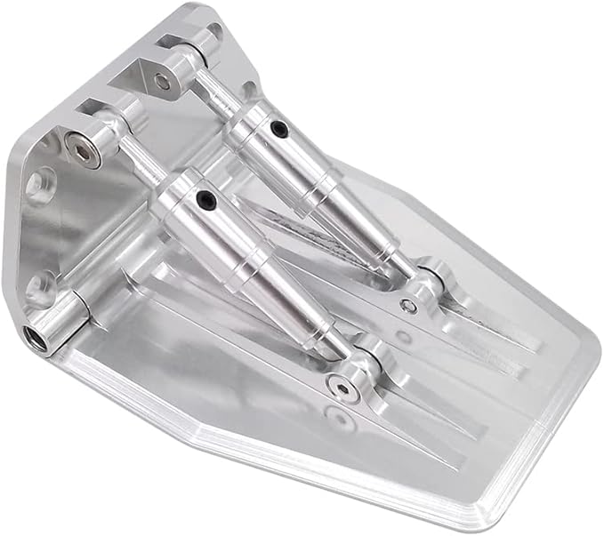 RC Boat Trim Flaps Simulate Trim Tabs 68mm*57mm for Nitro Methanol Gasoline RC Racing Boat Speed Mono Oral Vee Boat