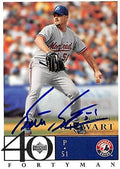 Sports Memorabilia Autograph Warehouse 244808 Scott Stewart Autographed Baseball Card - Montreal Expos FT 2003 Upper Deck Fortyman - No. 555