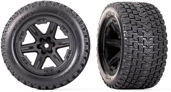 Traxxas T&ampW RXT BLK 2.8/GRAVIX TIRE
