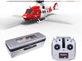 Helidirect Goosky E2 UH-1Y GPS 15+ Minutes Flight - Electric Brushless RC Helicopter 1:35 Scale with Carrying Case for Beginners &amp Adult (Air Rescue RTF with Carrying Case)