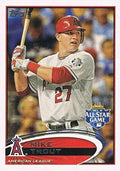 2012 Topps Update Series All-Star - Mike Trout - 2nd Year Card - Los Angeles Angels Baseball Card #US144
