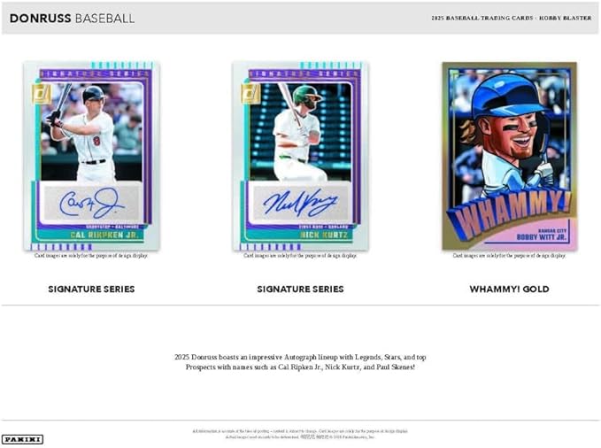 Hobby Exclusive 2025 Panini Donruss Baseball Blaster Box HOFBC