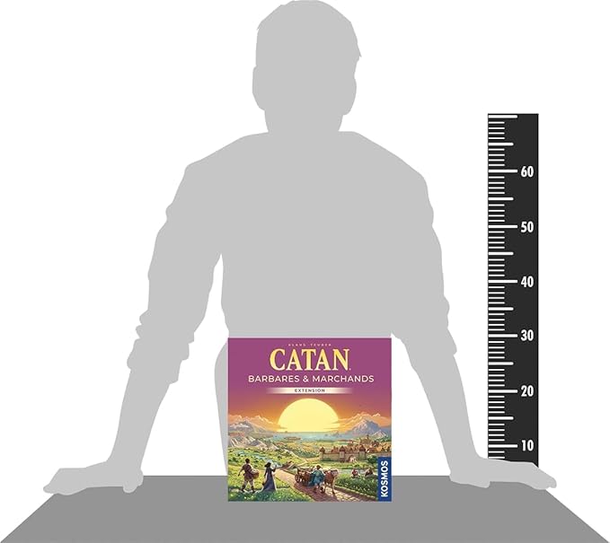 CATAN Traders &amp Barbarians Board Game Expansion (6th Edition) Explore New Adventures Strategy Game for Kids &amp Adults Ages 12+ 3-4 Players 90 Minute Playtime Made by Catan Studio