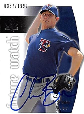 Sports Memorabilia Autograph Warehouse 301880 2002 Upper Deck Chris Baker Autographed No.93 Baseball Card - Toronto Blue Jays FT