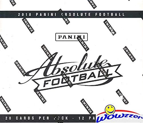 2018 Panini Absolute NFL Football MASSIVE Factory Sealed JUMBO FAT PACK Box with 240 Cards! Look for Rookies &amp Autographs’s of Baker Mayfield Sam Darnold Saquon Barkley &amp More! WOWZZER!